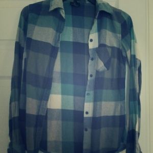 Plaid button up