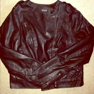 Top shop shop faux leather Moro jacket