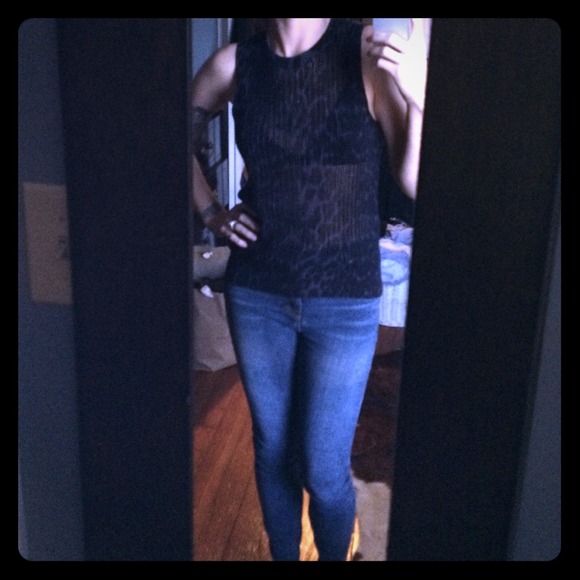 🎉HP🎉Printed knit AllSaints top