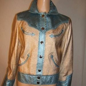 Marc Jacobs large leather vintage sexy jacket