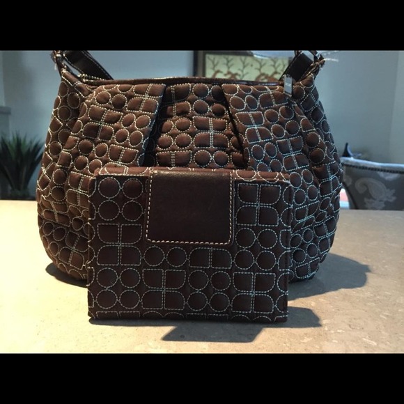Reduced! Kate Spade Noel Hobo purse and wallet.