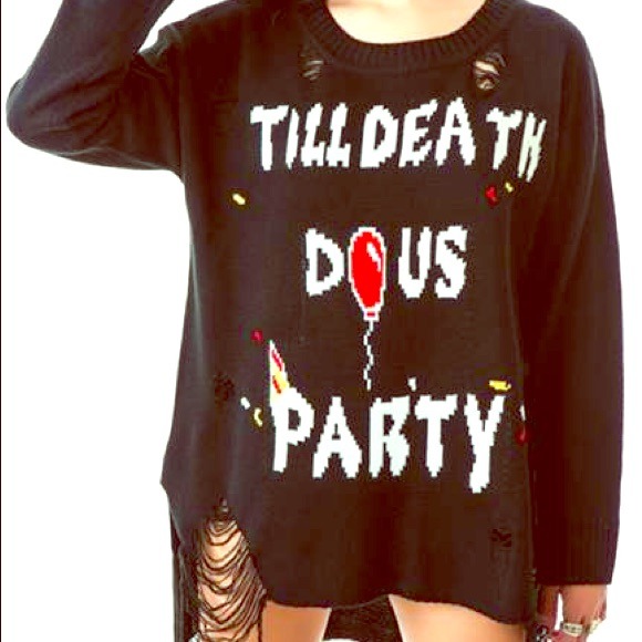 UNIF Til Death Do Us Party sweater