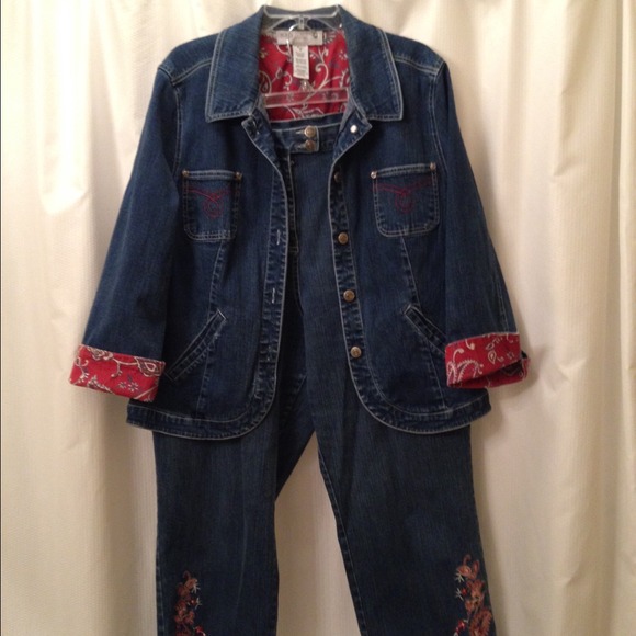 Closet CloseOut Jeans Jacket & Capri Pants