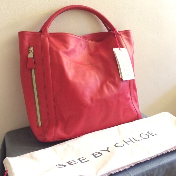 🎉2timesHP🎉 AUTH NWT See by Chloe Harriet Handbag - Picture 1 of 4