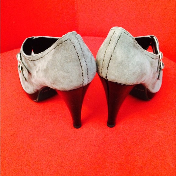 🇮🇹Italian botini from Milan💒gray suede... - Picture 4 of 4