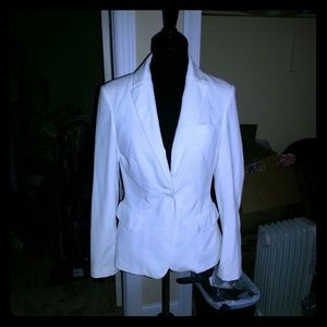 White blazer