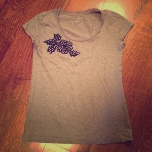Embellished tee shirt