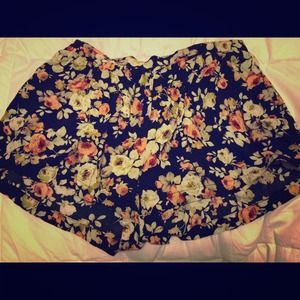 LA hearts high waisted shorts.