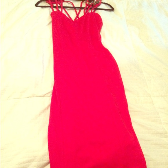 Brand new sexy red dress