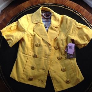 Juicy Couture cotton short sleeve jacket