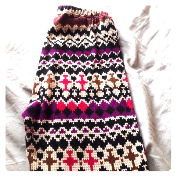 PRINTED WOVEN LEGGINGS