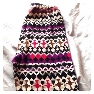 PRINTED WOVEN LEGGINGS