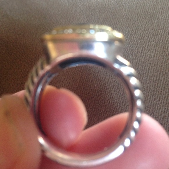 David Yurmen Albion with diamonds and gold - Picture 2 of 4