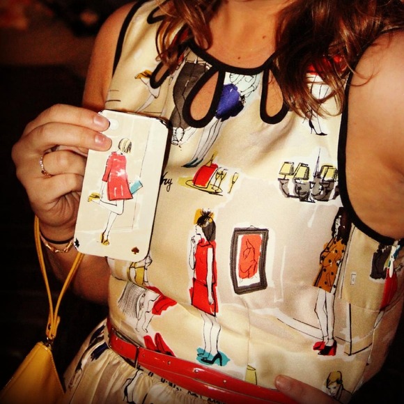 Kate Spade + Garance Dore A-line dress, sz. 8