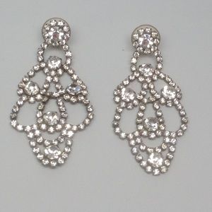Vintage Rhinestone Earrings