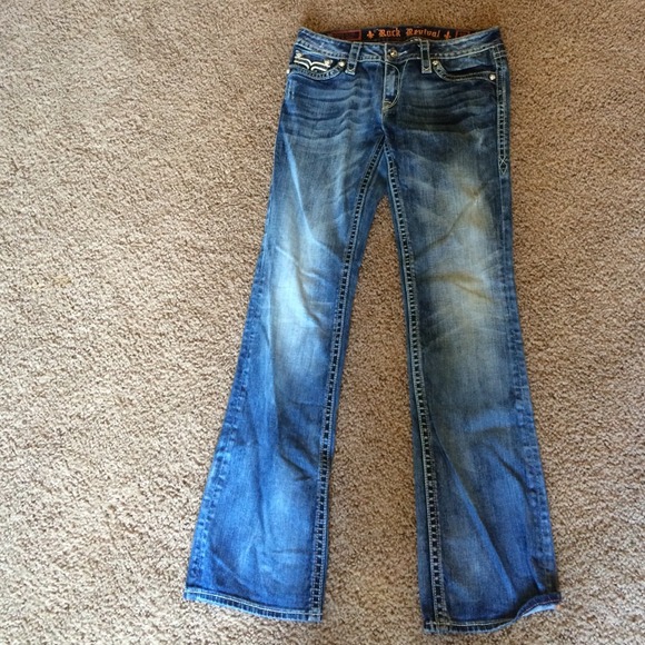 Rock Revival Buckle Jeans