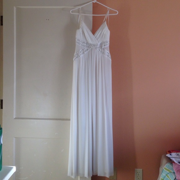 White Prom Dress