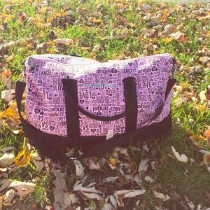 Victoria's secret gym bag
