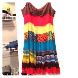 BCBGMAXAZRIA printed mini dress.  GORGEOUS.