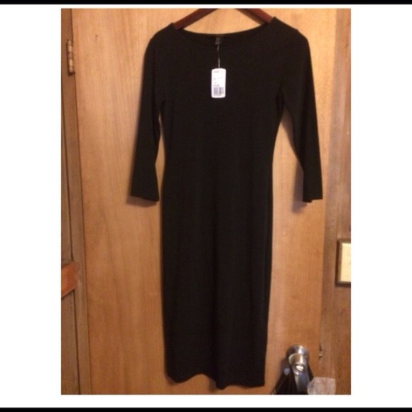 Black Midi Dress