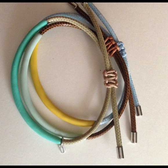 [Fossil] 3 small colorful bracelets