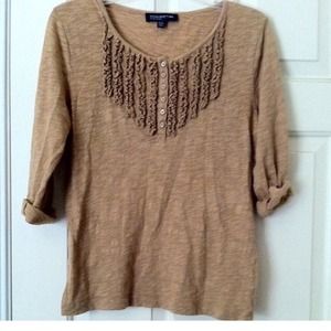 Jones New York Ruffle Top