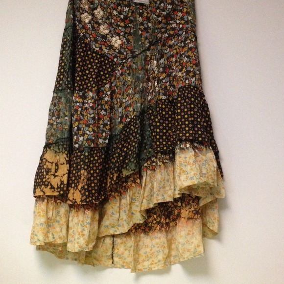 Bohemian style long skirt!