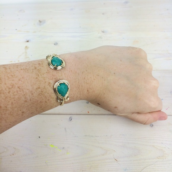 Kendra Scott Jewelry - Kendra Scott Andy Bracelet in Teal Kendra Scott Jewelry - Kendra Scott Andy Bracelet in Teal