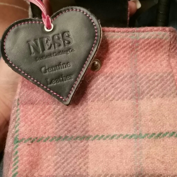 LAST CHANCE DONATING  Ness wool plaid bag - Picture 4 of 4