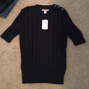 Banana Republic short sleeved sweater.