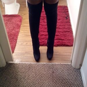 Knee high boots 4"heels