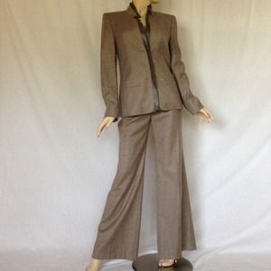 Escada Virgin Wool Cashmere Pant Suit