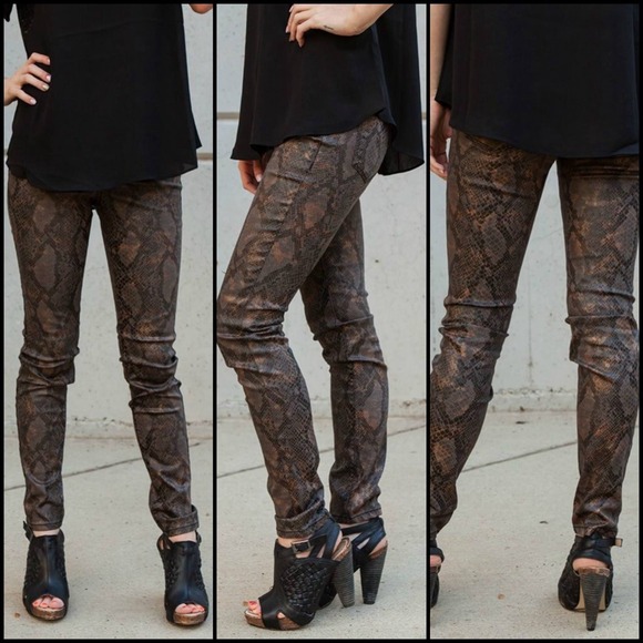 Python Printed Skinny - Picture 1 of 1