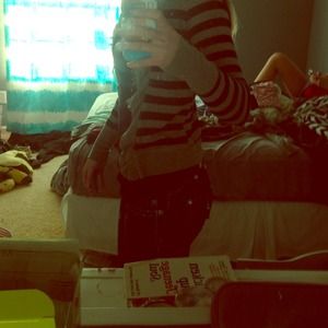 Black and grey cardigan