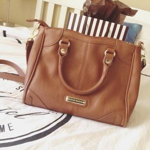 Steve Madden Cognac Satchel