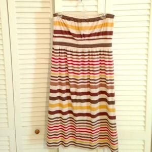 Strapless old navy dress