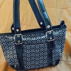 Mini coach tote