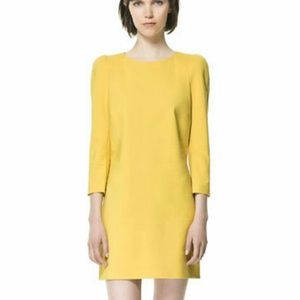 50%OFF EVERYTHING!!  ZARA yellow bodycon dress