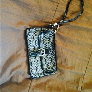 Coach wristlet
