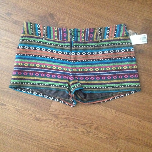 Multi color shorts