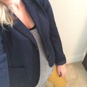 Navy Casual Blazer