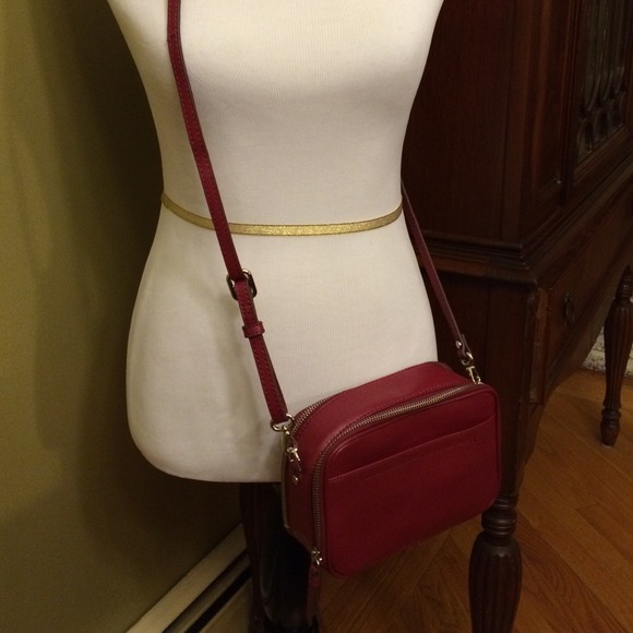 Banana Republic leather crossbody bag.