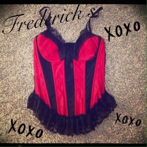 Frederick's of Hollywood corset bustier