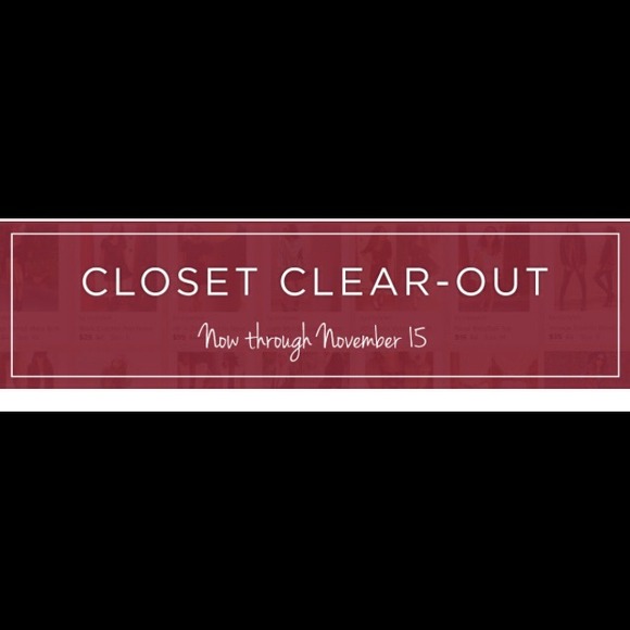 CLOSET CLEAR OUT!!!
