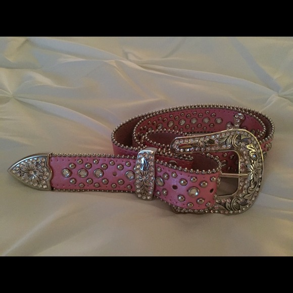 Pink bling belt💎 reduced price!!!!!