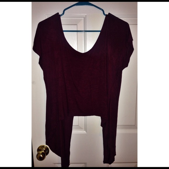 Brandy Melville Burgundy Top