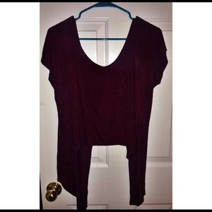 Brandy Melville Burgundy Top