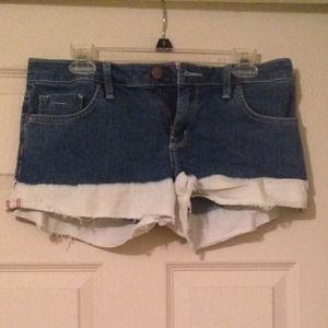 Gianni Bini Chloe denim cut offs
