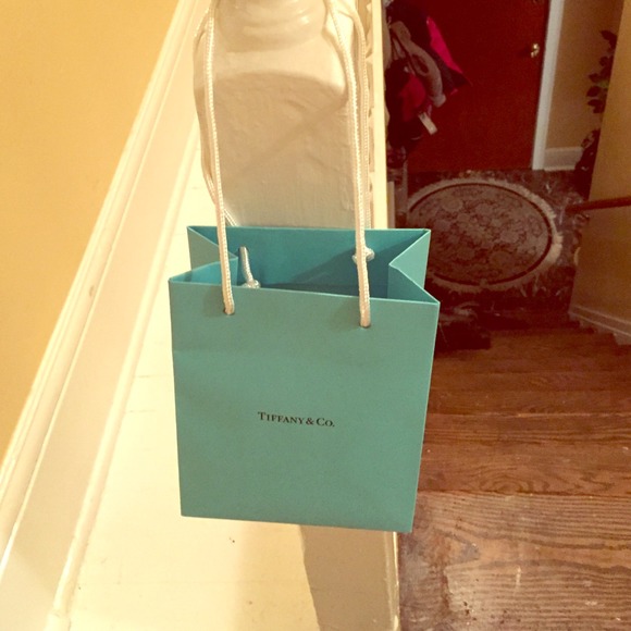 Empty Tiffany and co. Bag and box