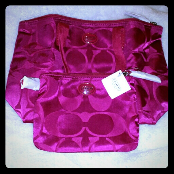 NWT Coach travel bags